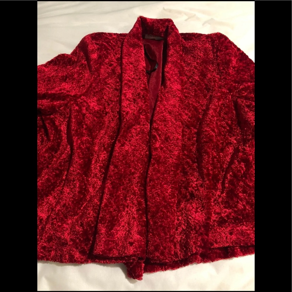 New Lady open front freestyle jacket size L red
